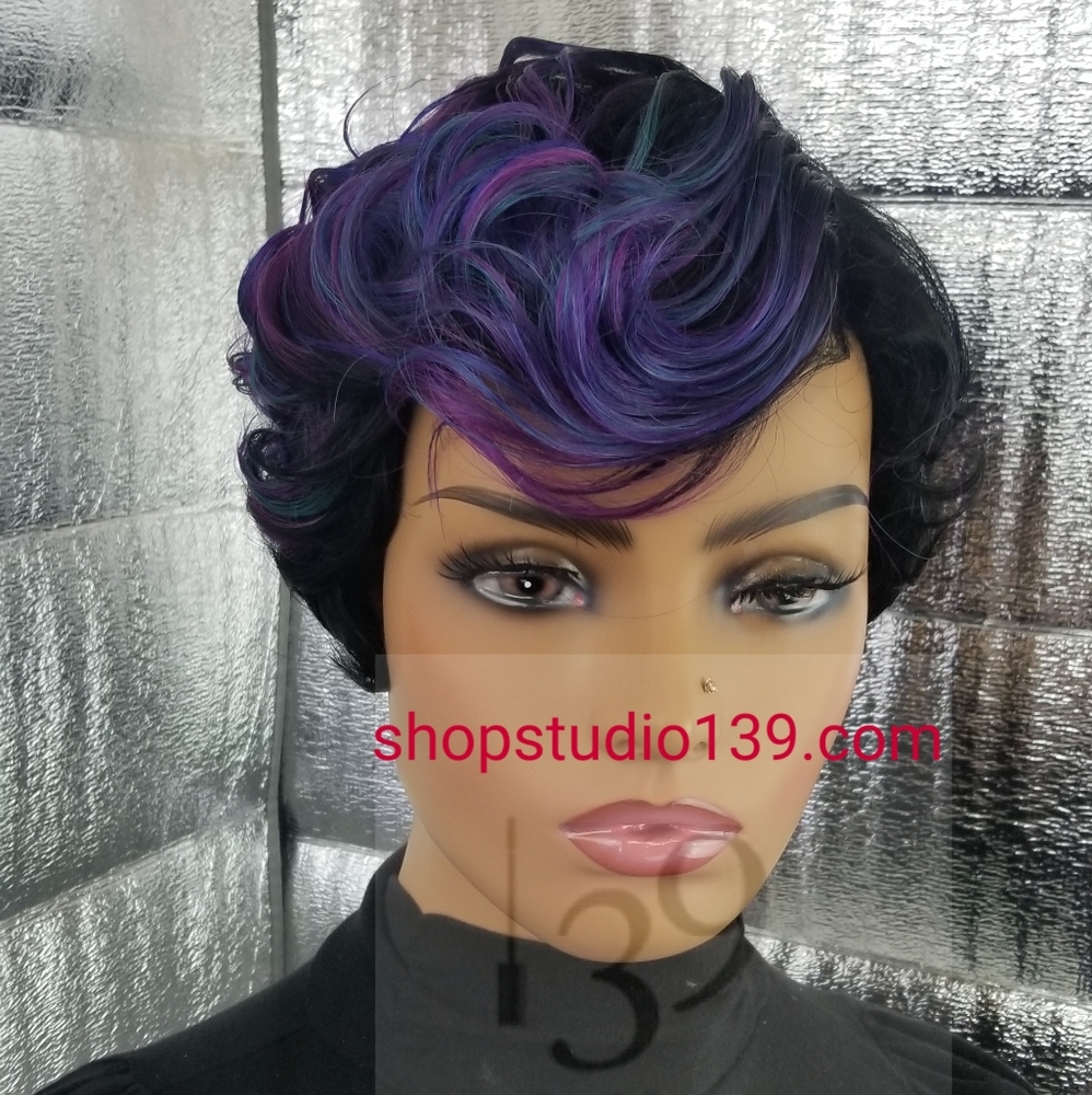 Short pixie Human hair wig - Picture 5 of 5